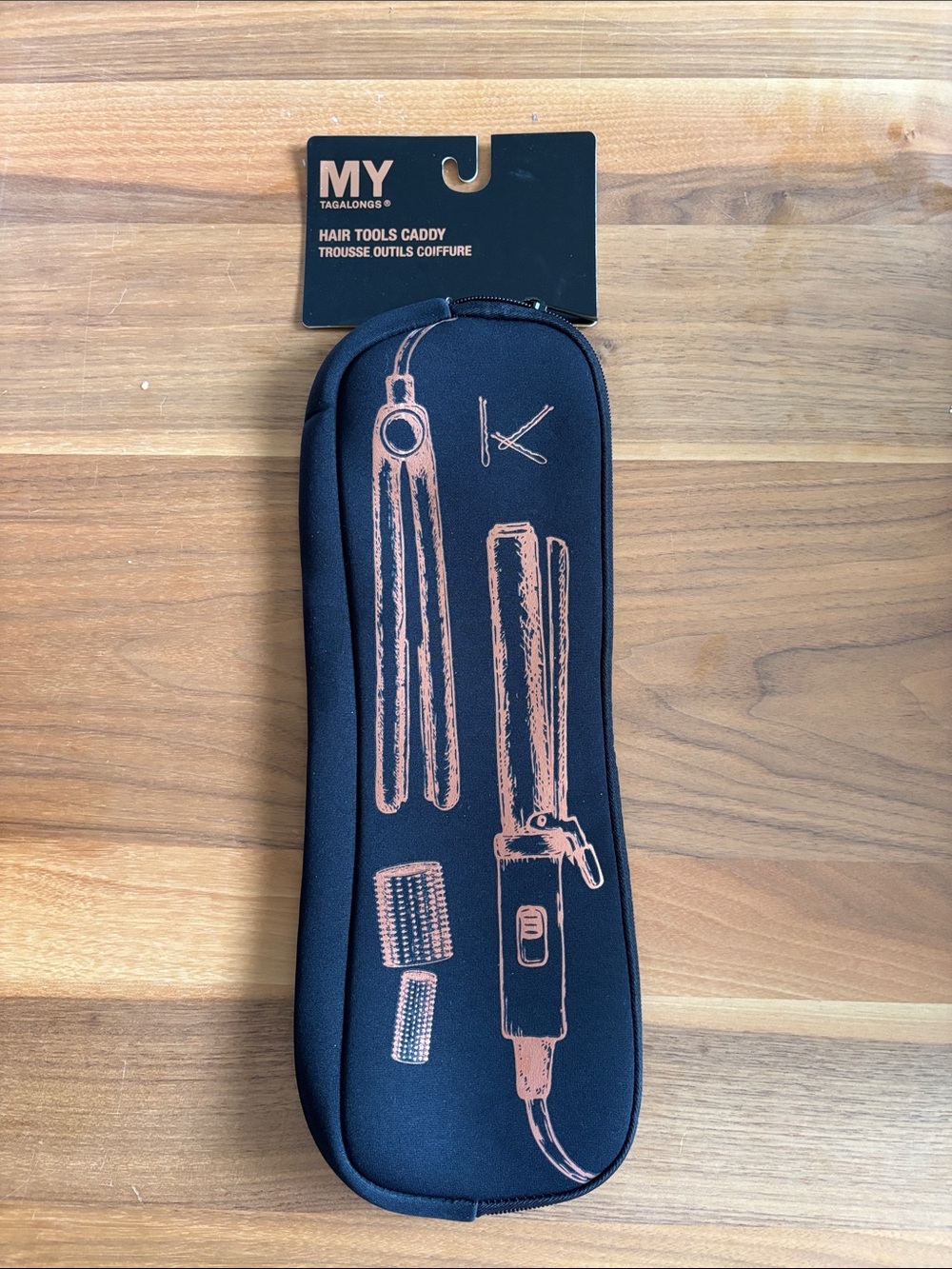 NEW Hair Tools travel zipper Caddy